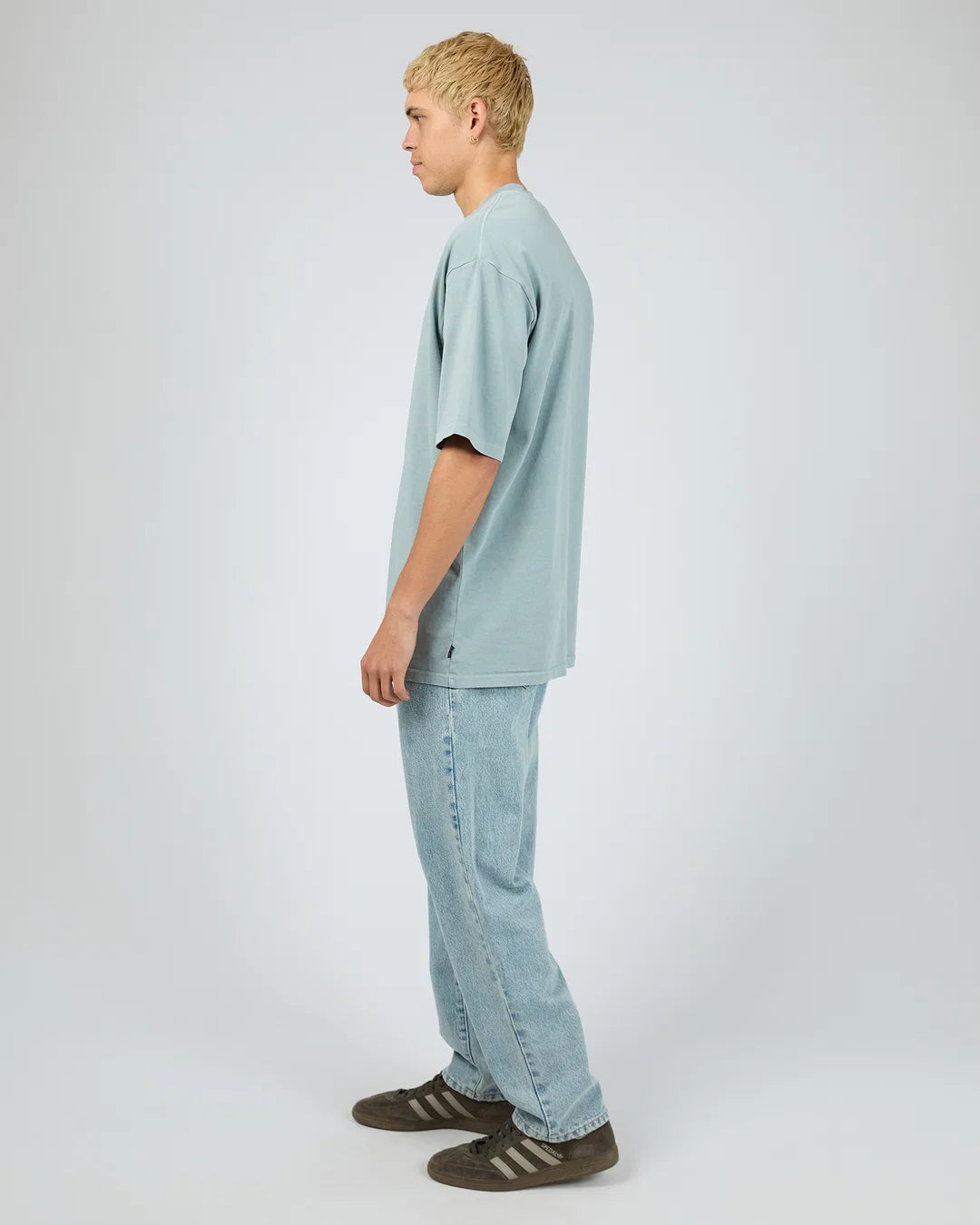 SILENT THEORY HEAVY WEIGHT TEE - SURF SPRAY