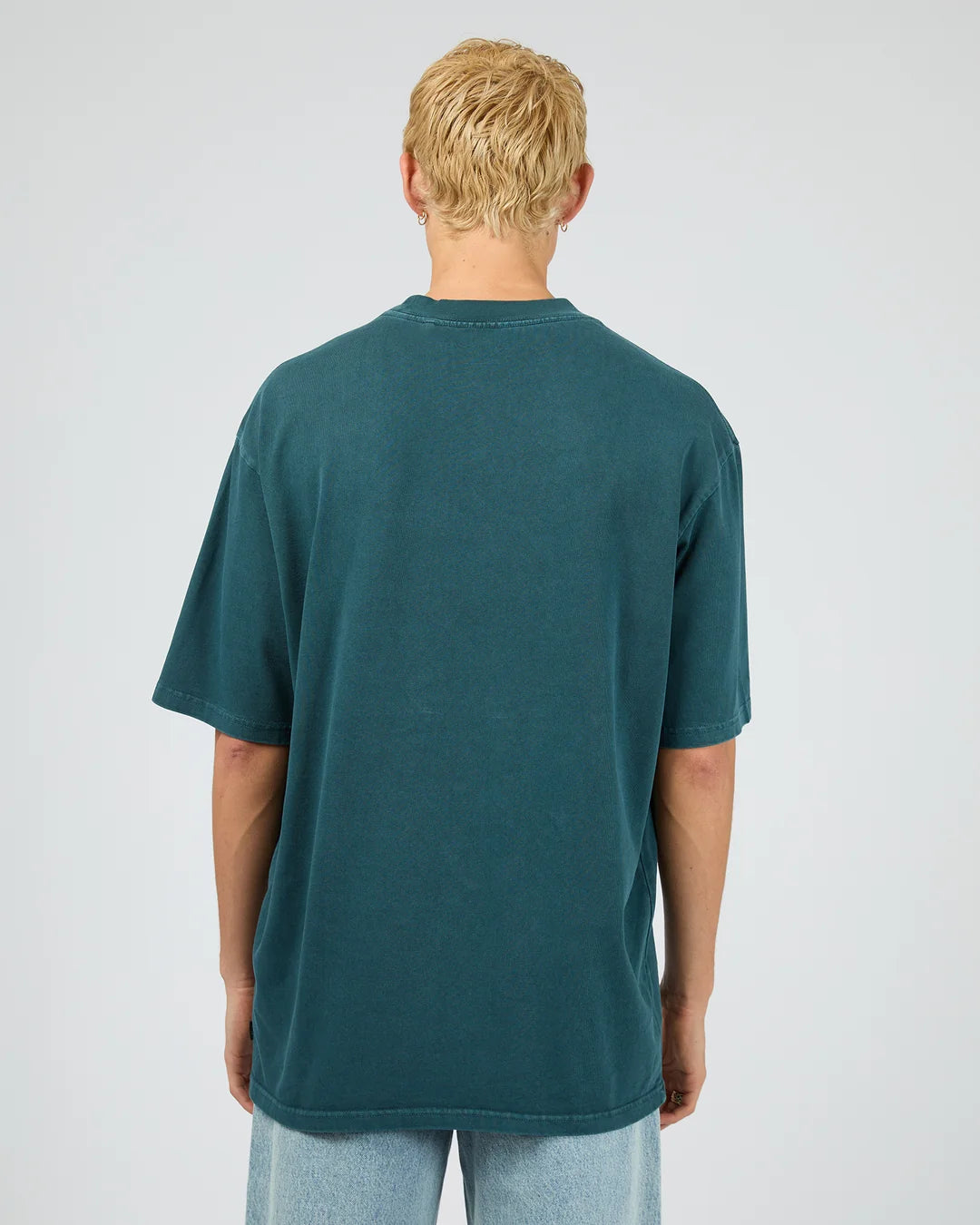 SILENT THEORY HEAVY WEIGHT TEE - TEAL