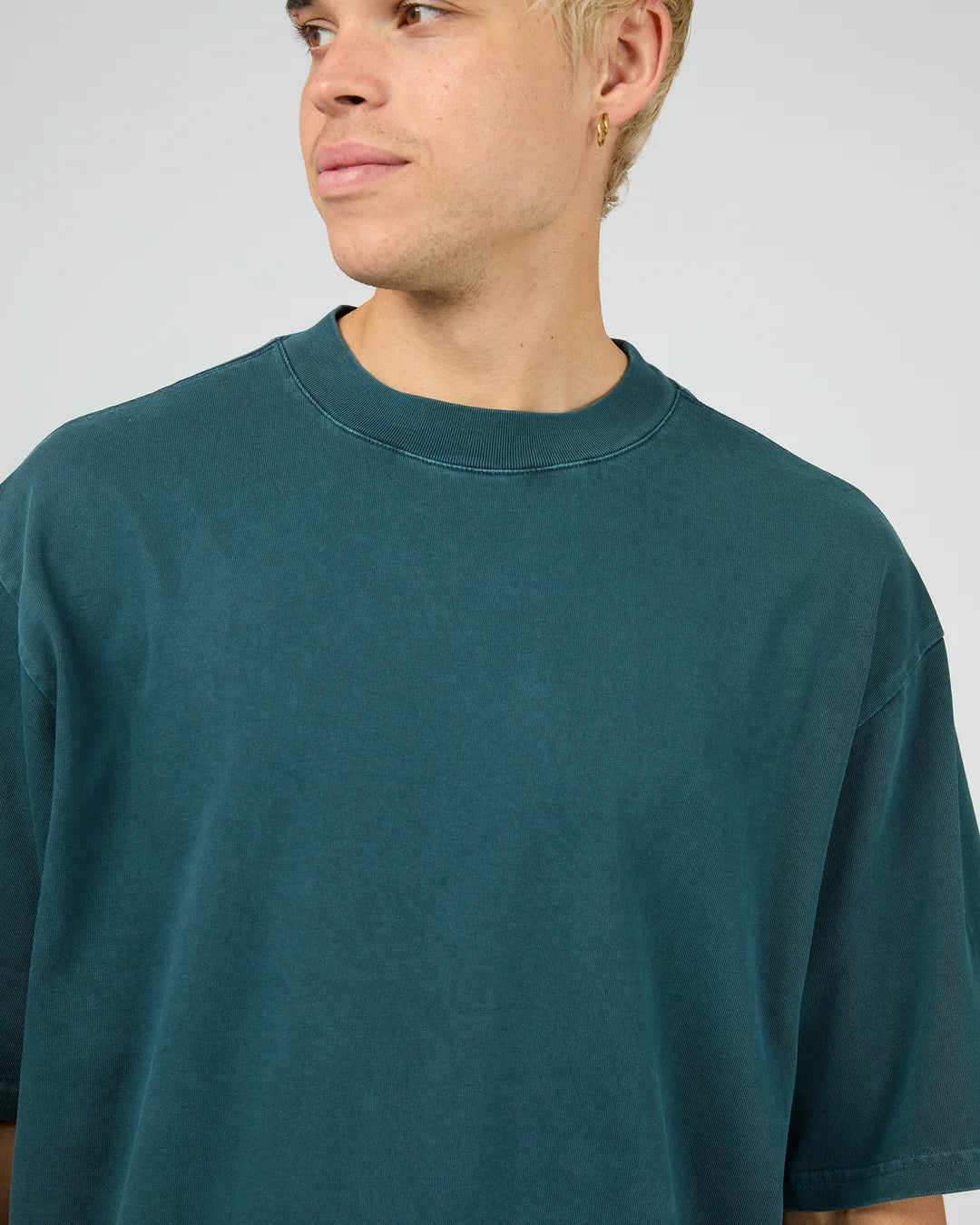 SILENT THEORY HEAVY WEIGHT TEE - TEAL