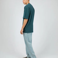 SILENT THEORY HEAVY WEIGHT TEE - TEAL