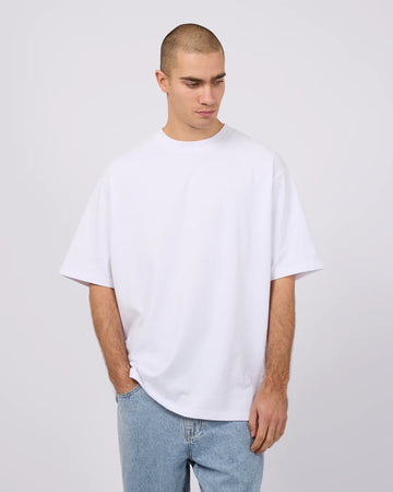 SILENT THEORY HEAVY WEIGHT TEE - WHITE