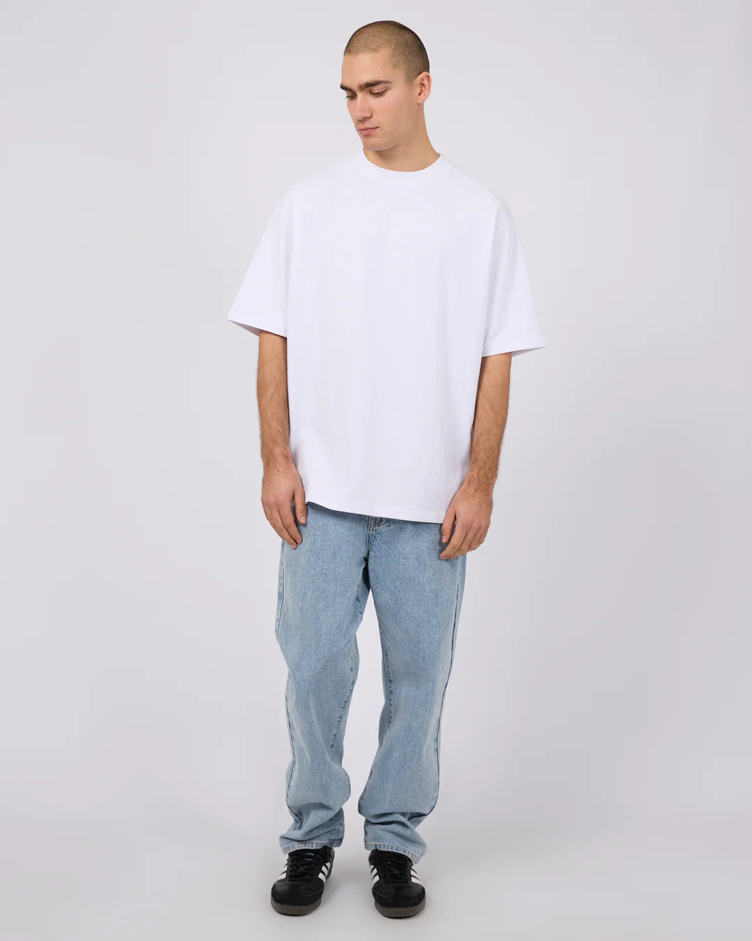 SILENT THEORY HEAVY WEIGHT TEE - WHITE