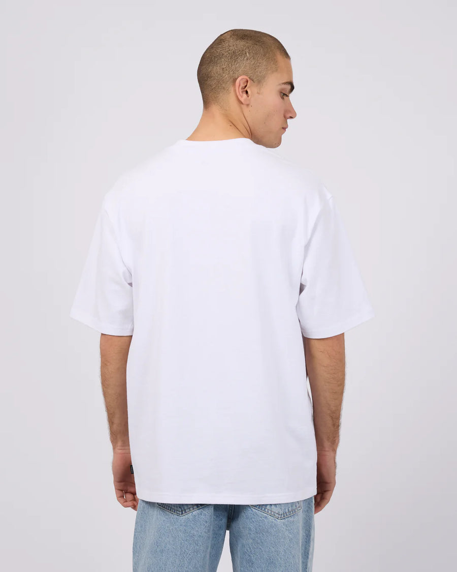 SILENT THEORY HEAVY WEIGHT TEE - WHITE
