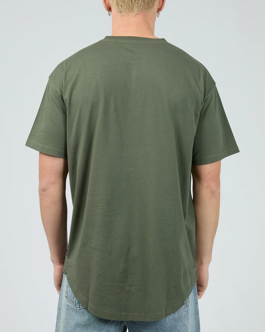 SILENT THEORY SOLID TAIL TEE - KHAKI