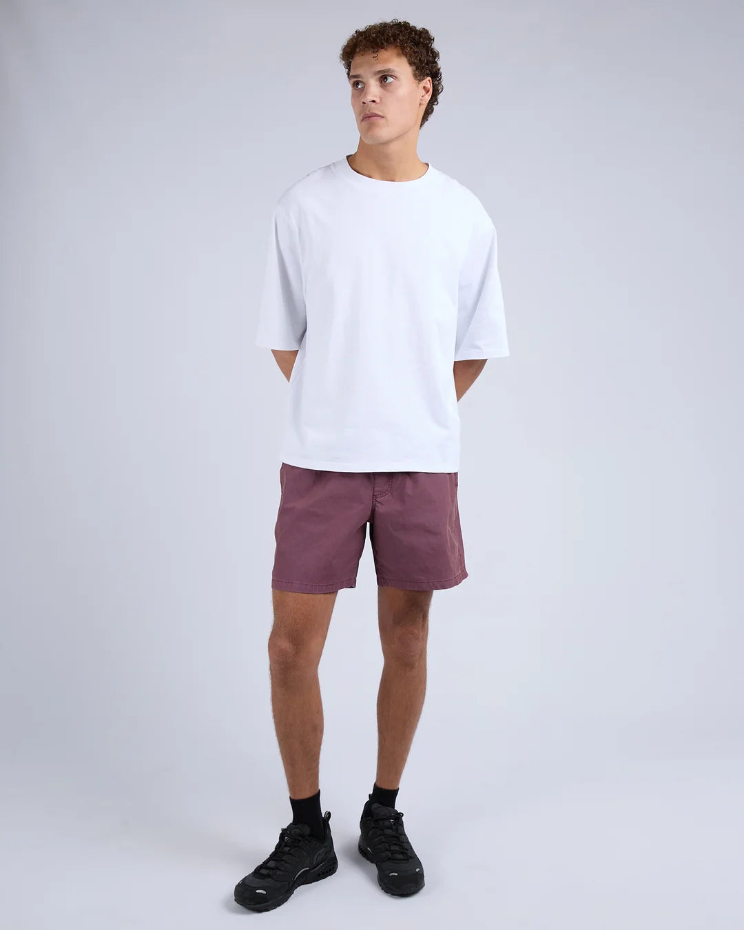 SILENT THEORY TRES SHORT - BURGUNDY