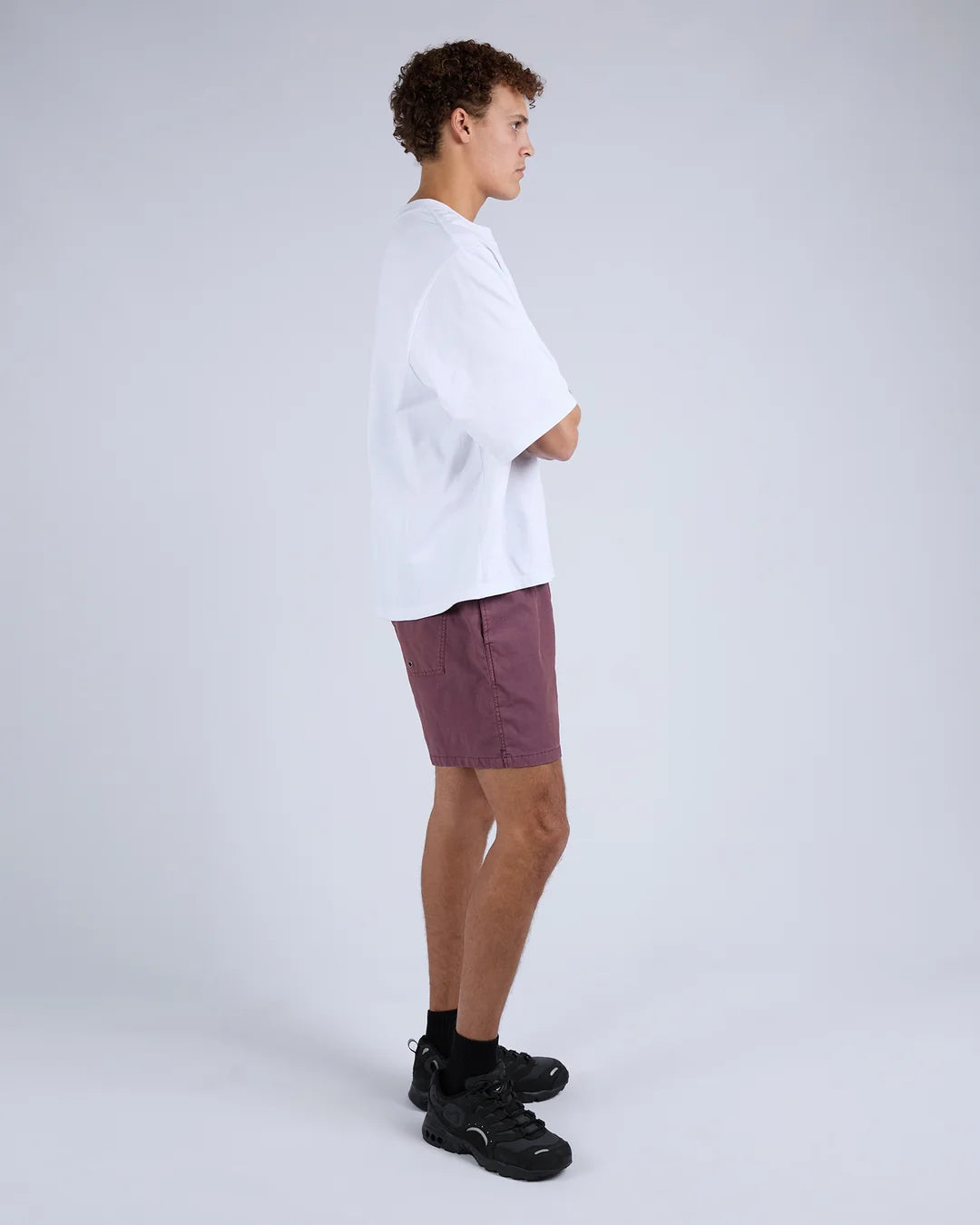 SILENT THEORY TRES SHORT - BURGUNDY