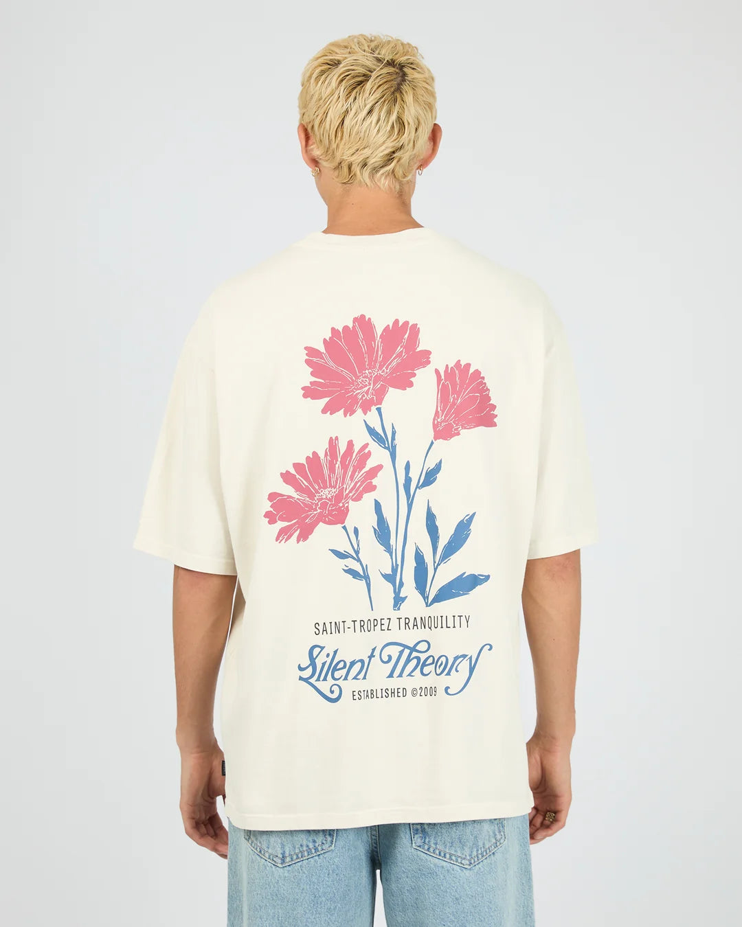 SILENT THEORY TROPEZ TEE - WHITE