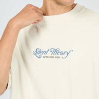 SILENT THEORY TROPEZ TEE - WHITE