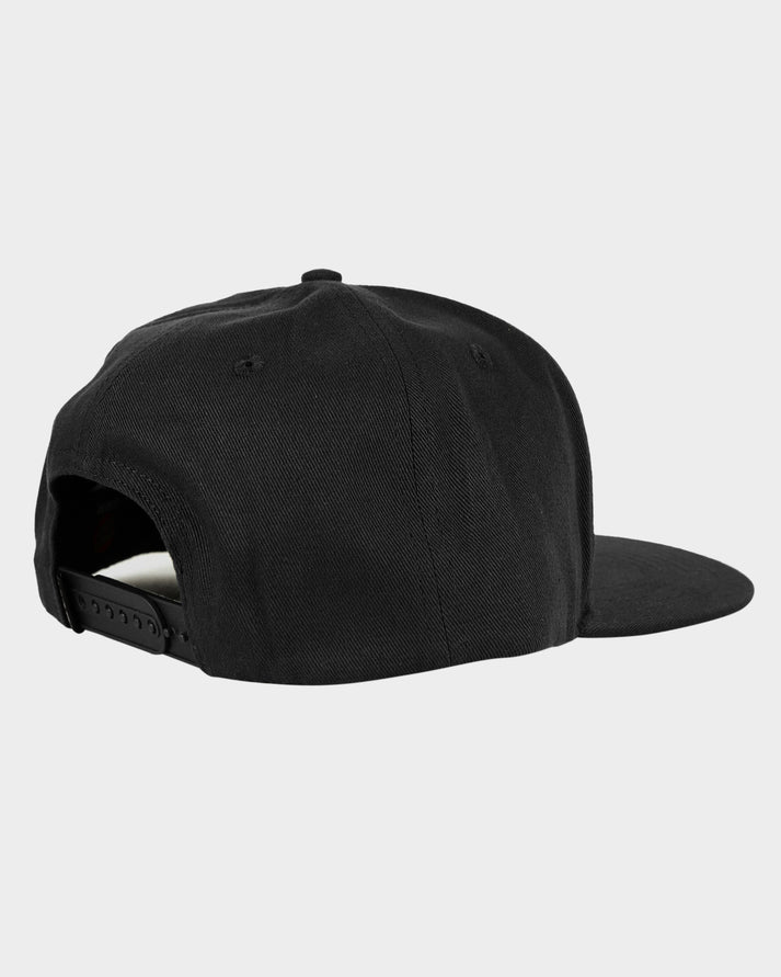 SANTA CRUZ CLASSIC DOT SNAPBACK CAP - BLACK