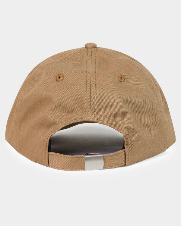 SANTA CRUZ DOT OVAL MENS DAD CAP - TAUPE