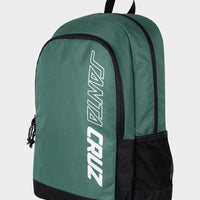 SANTA CRUZ SC SOLID HALF STRIP BACKPACK - GREEN