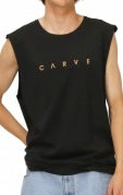 CARVE STAPLE MENS MUSCLE TANK - BLACK