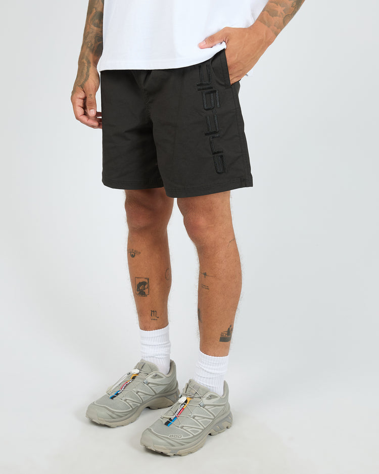 ST GOLIATH BLOCK VOLLEY SHORTS - BLACK