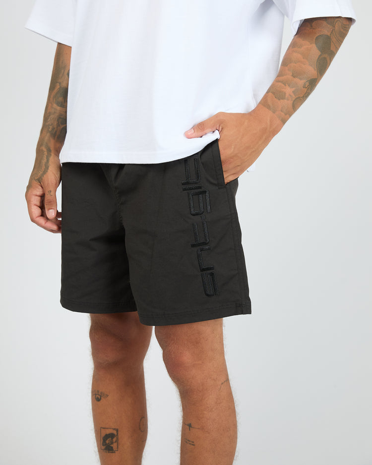 ST GOLIATH BLOCK VOLLEY SHORTS - BLACK