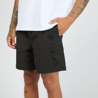 ST GOLIATH BLOCK VOLLEY SHORTS - BLACK