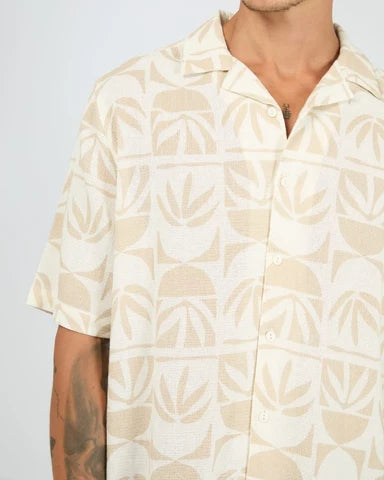 ST GOLIATH HOUR GLASS S/S SHIRT - VINTAGE WHITE