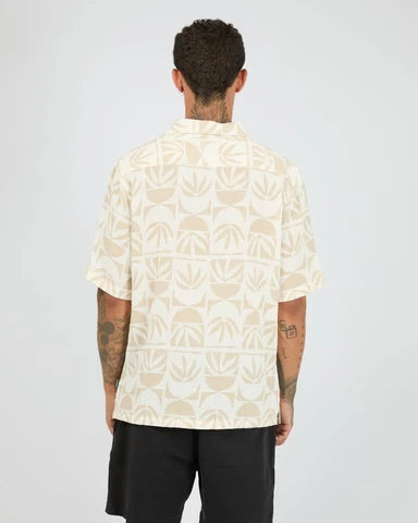 ST GOLIATH HOUR GLASS S/S SHIRT - VINTAGE WHITE