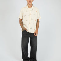 ST GOLIATH MARKET S/S SHIRT - NATURAL