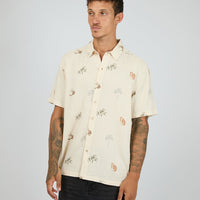 ST GOLIATH MARKET S/S SHIRT - NATURAL