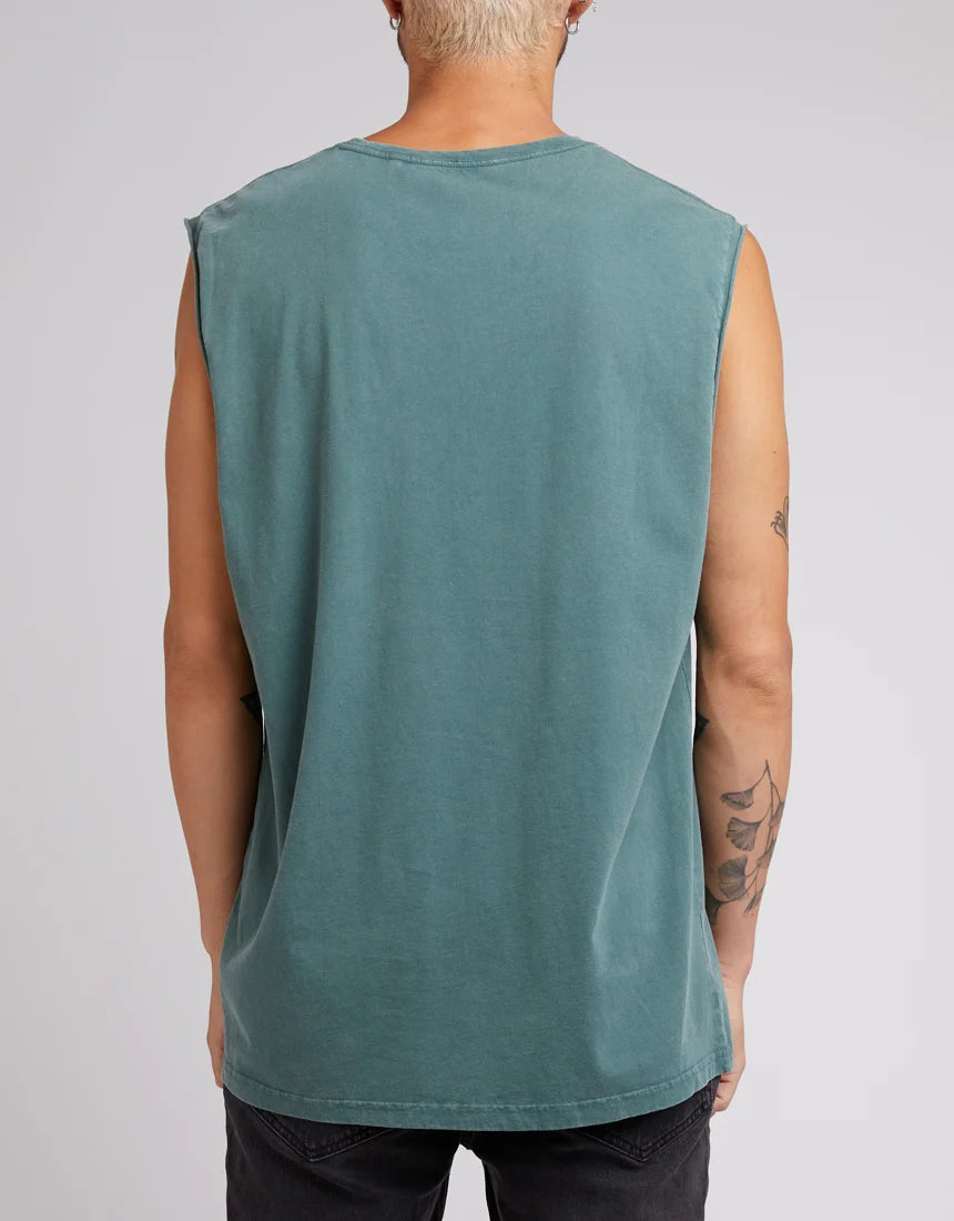SILENT THEORY STANDARD MUSCLE TANK - FOREST
