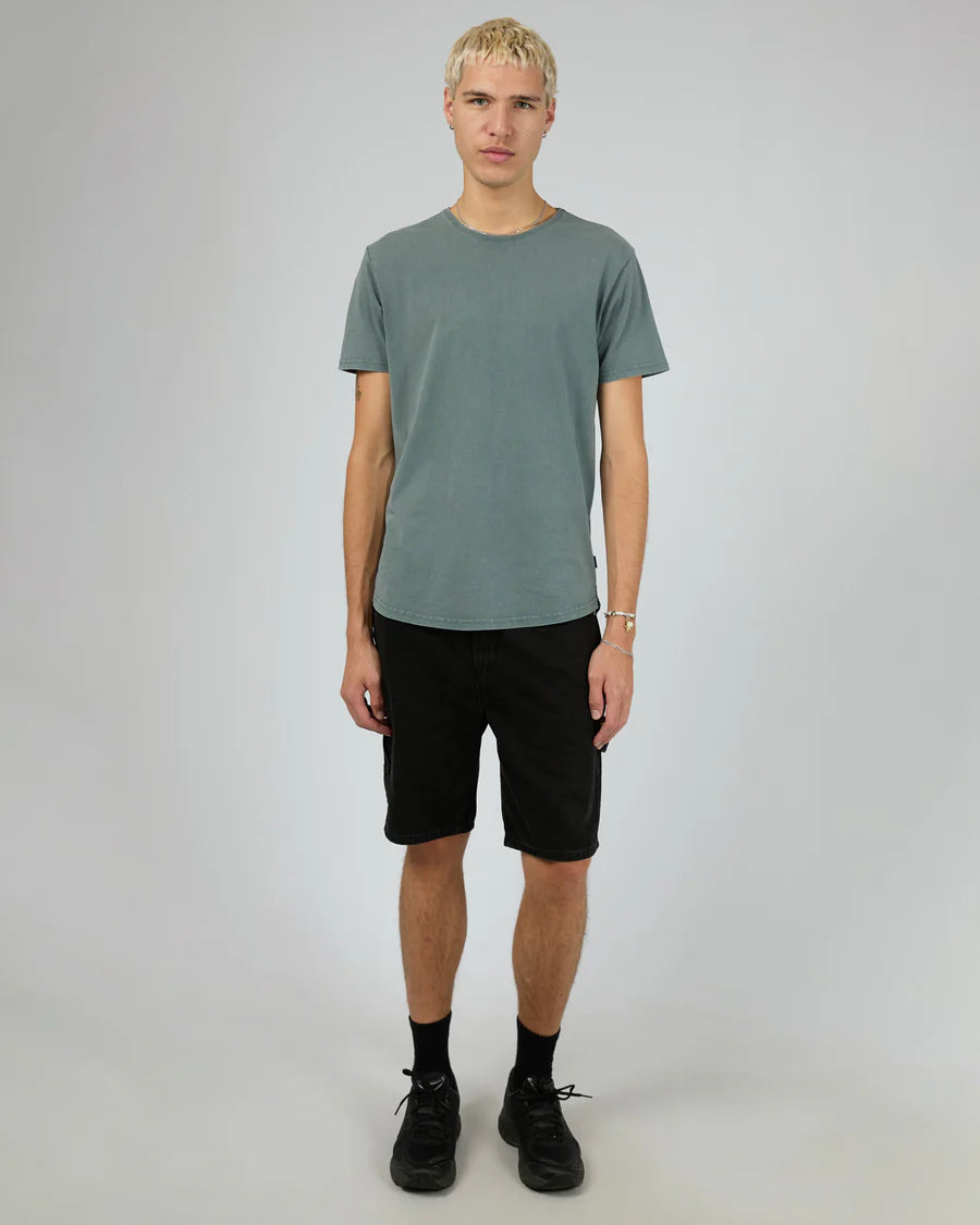 SILENT THEORY TAIL TEE - MOSS GREEN