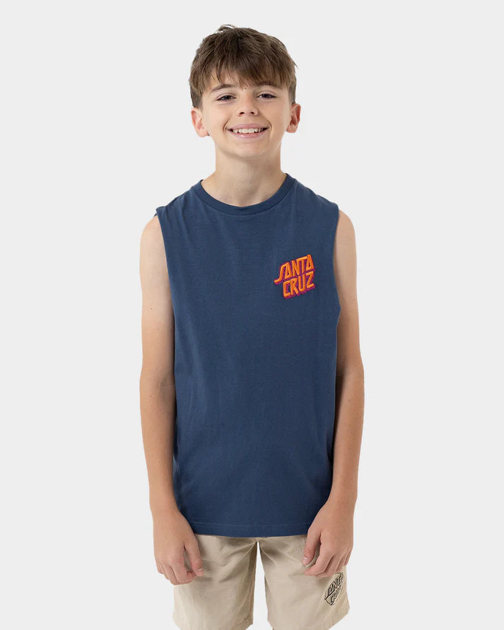SANTA CRUZ SUMMER 76  MUSCLE - DARK BLUE