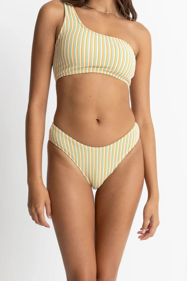 RHYTHM SUNBATHER  STRIPE HOLIDAY PANT - GREEN
