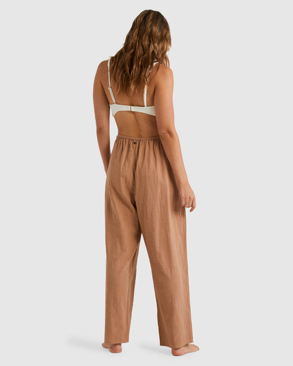 BILLABONG SUN LOVERS WIDE LEG BEACH TROUSERS