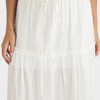 ROXY SOL SWEETWATER MAXI SKIRT - WHITE