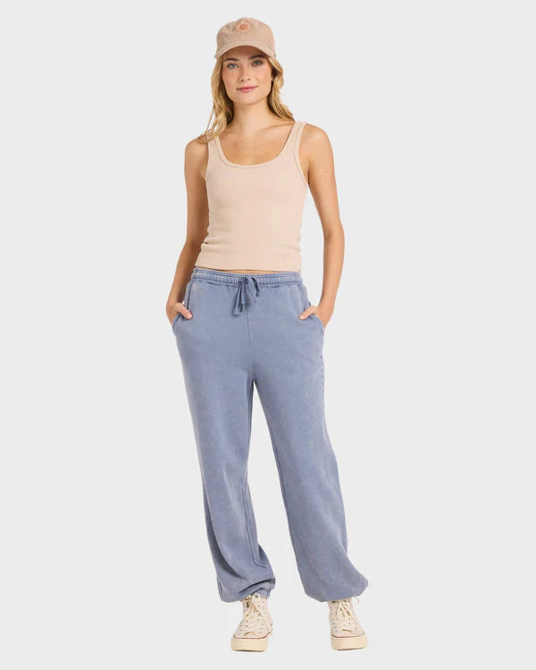 BILLABONG SALTWASHED FLC JOGGER - STONE BLUE