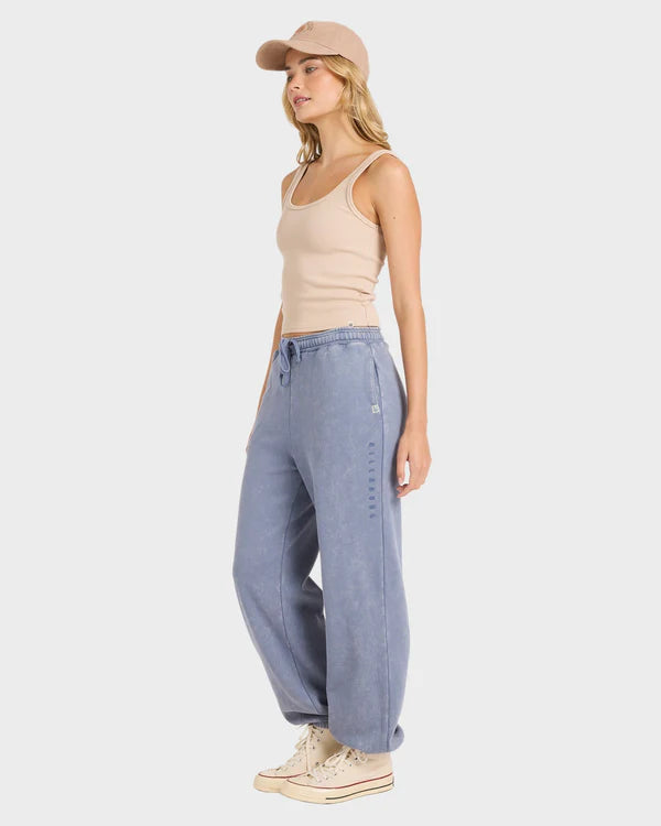 BILLABONG SALTWASHED FLC JOGGER - STONE BLUE