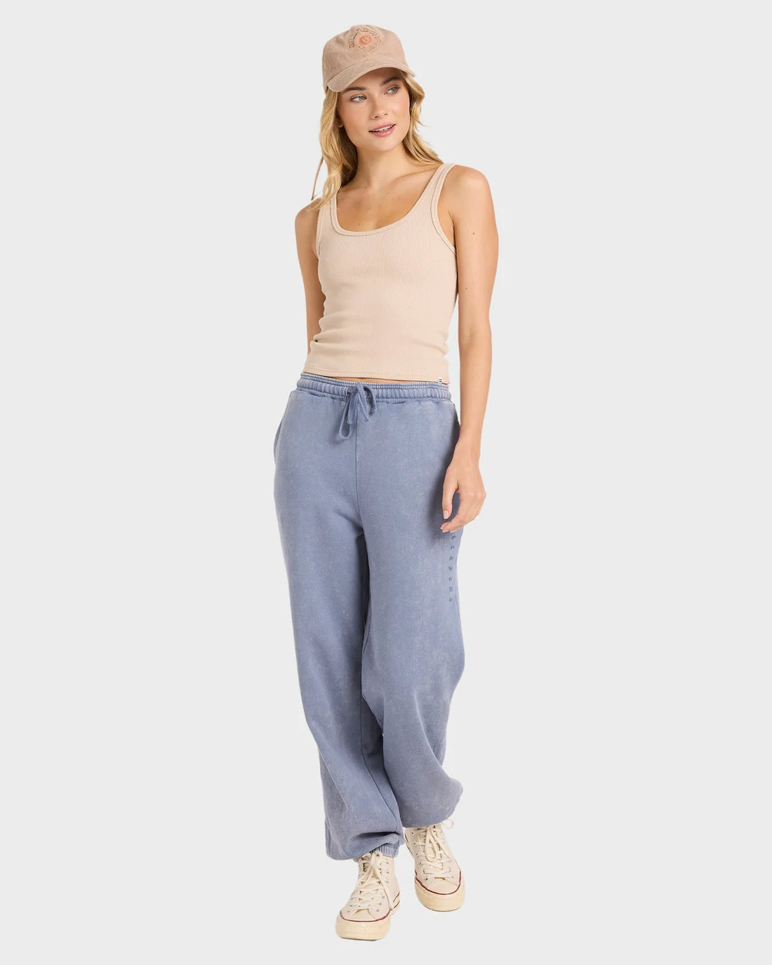 BILLABONG SALTWASHED FLC JOGGER - STONE BLUE