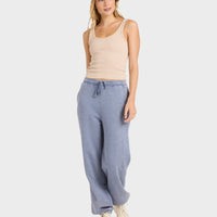 BILLABONG SALTWASHED FLC JOGGER - STONE BLUE