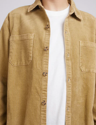 SILENT THEORY CORD OVERSHIRT