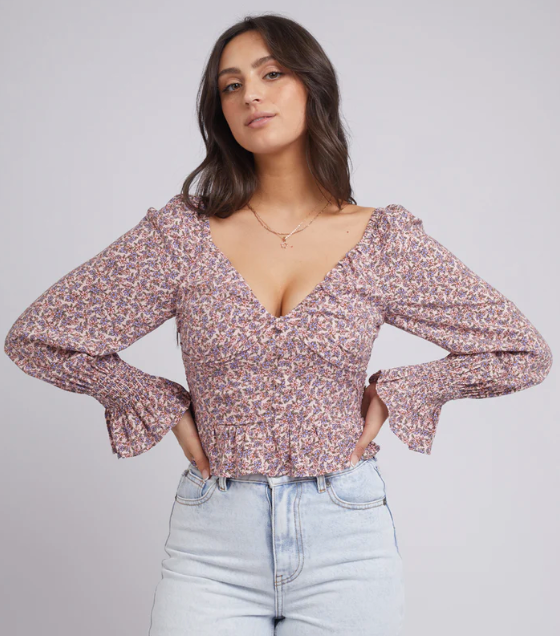 AAE KENZIE FLORAL TOP