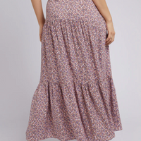 AAE KENZIE FLORAL MAXI SKIRT