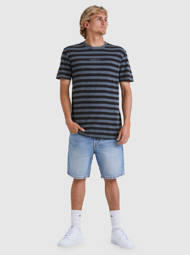 QUIKSILVER BROARD STRIPE TEE