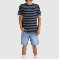 QUIKSILVER BROARD STRIPE TEE