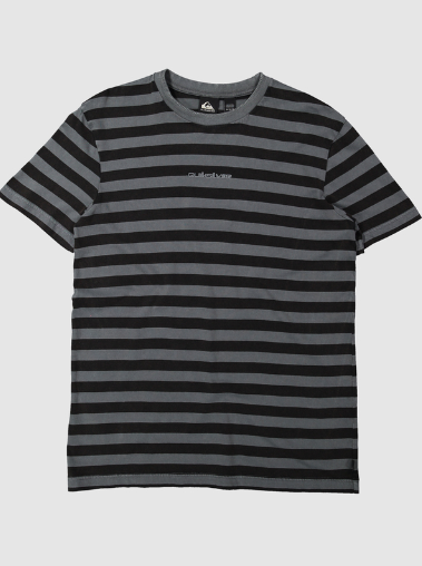 QUIKSILVER BROARD STRIPE TEE