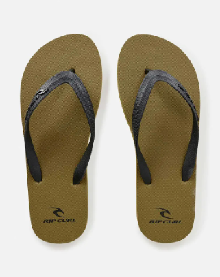 RIP CURL BRAND LOGO BLOOM OPEN TOE THONG