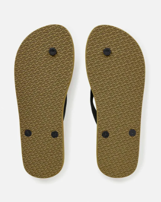 RIP CURL BRAND LOGO BLOOM OPEN TOE THONG