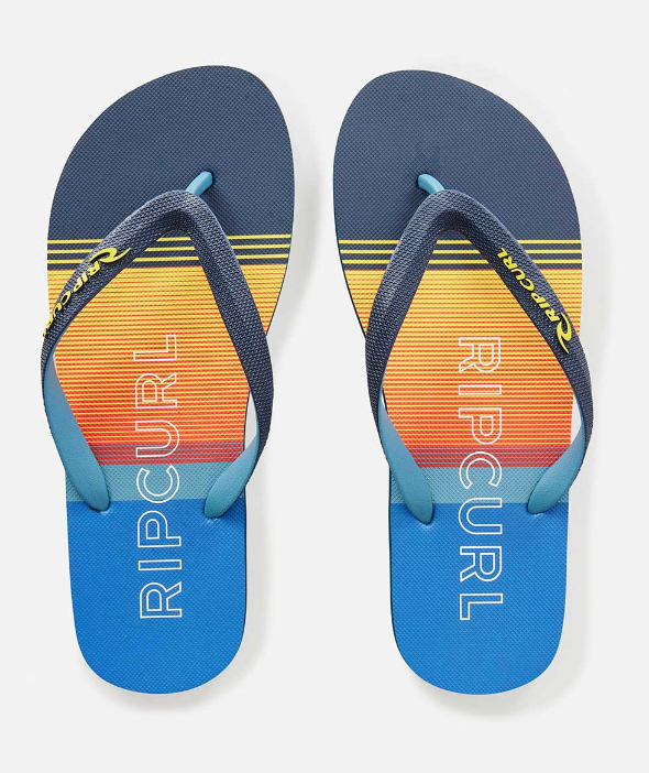 RIPCURL BREAKERS BLOOM OPEN TOE THONGS MENS