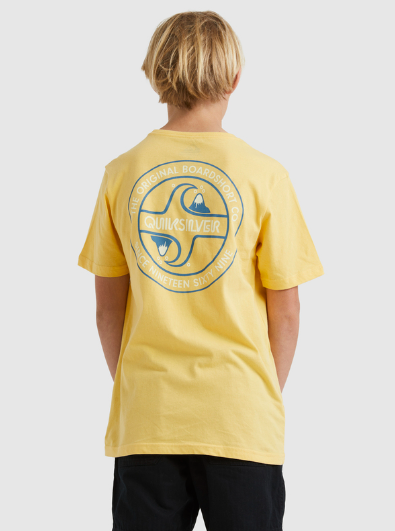 QUIKSILVER CIRCLE BACK YOUTH TEE