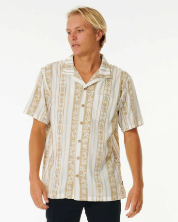 RIP CURL TOPANGA VERT STRIPE SHIRT