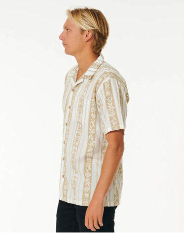 RIP CURL TOPANGA VERT STRIPE SHIRT