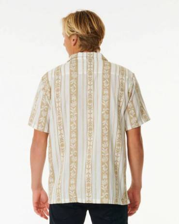 RIP CURL TOPANGA VERT STRIPE SHIRT