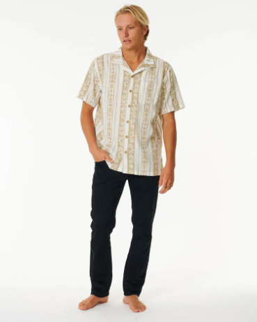 RIP CURL TOPANGA VERT STRIPE SHIRT