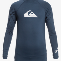 QUIKSILVER ALL TIME LONG SLEEVE RASH VEST YOUTH