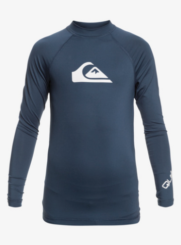 QUIKSILVER ALL TIME LONG SLEEVE RASH VEST YOUTH
