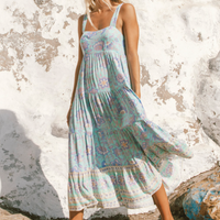 BILLABONG HIDEAWAY SHINEON MIDI DRESS